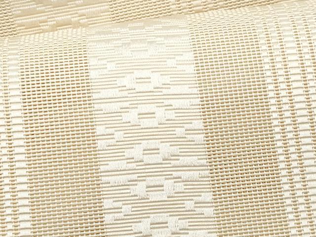 平和屋着物＊夏物　本場筑前博多織　八寸名古屋帯　紗献上　正絹　逸品　CABJ4423fb