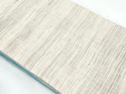 平和屋着物＊夏物　両面　半幅帯　霞文　綿麻　逸品　CABJ4431fb