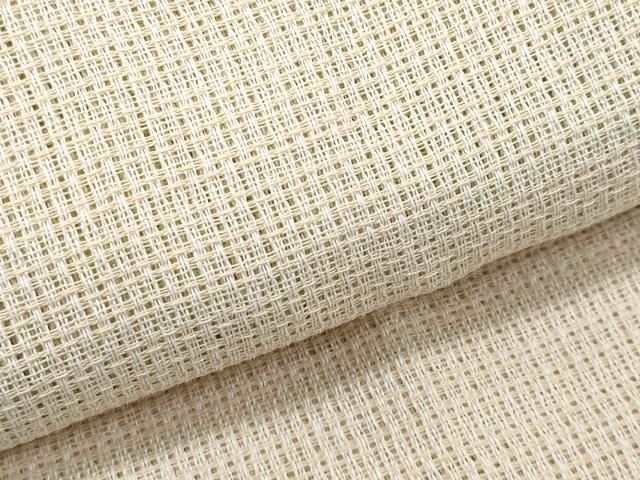 平和屋着物＊夏物　両面　半幅帯　芝文　やまと誂製　麻　逸品　CABJ4433fb