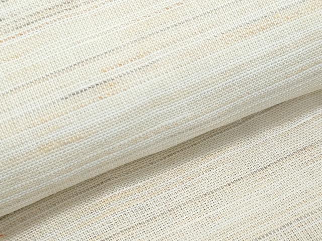 平和屋着物＊夏物　両面　半幅帯　横段文　麻　逸品　CABJ4445fb