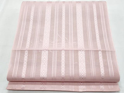平和屋着物＊夏物　本場筑前博多織　八寸名古屋帯　紗献上　虹色　正絹　逸品　CABJ4462fb