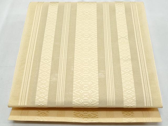 平和屋着物＊夏物　八寸名古屋帯　博多織　紗献上　蜂蜜色　CABJ4463fb