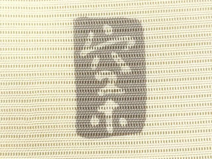 平和屋着物＊夏物　日展染色作家　高久空木　ろうけつ染　塩瀬　九寸名古屋帯　桔梗　正絹　逸品　CABJ4530fb