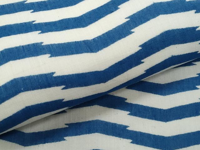 平和屋着物＊夏物　九寸開き名古屋帯　幾何学文様　正絹　逸品　CABJ4534fb