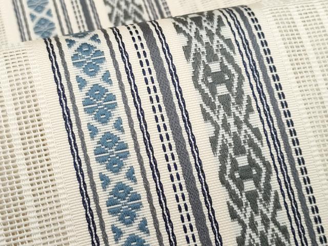 平和屋着物＊夏物　本場筑前博多織　八寸名古屋帯　献上　やまと誂製　正絹　逸品　CABJ4536fb