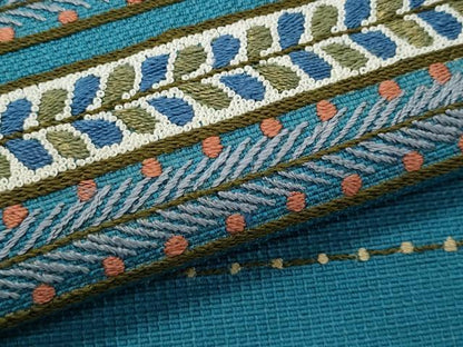 平和屋着物＊夏物　京都染織メーカー　貴久樹謹製　中国三大刺繍　相良刺繍　八寸名古屋帯　横段文　証紙付き　正絹　逸品　CABJ4556fb