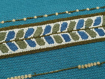 平和屋着物＊夏物　京都染織メーカー　貴久樹謹製　中国三大刺繍　相良刺繍　八寸名古屋帯　横段文　証紙付き　正絹　逸品　CABJ4556fb