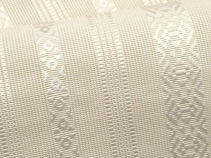 平和屋着物＊夏物　本場筑前博多織　八寸名古屋帯　紗献上　蜂蜜色　正絹　逸品　CABJ4581fb