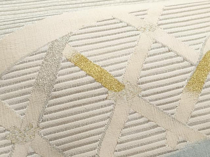 平和屋着物＊夏物　八寸名古屋帯　絽綴れ　トンボ　籬　金銀糸　正絹　逸品　CABJ4587fb
