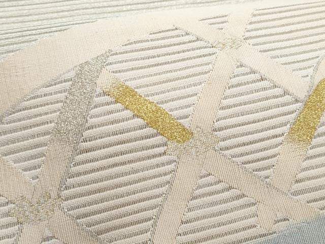平和屋着物＊夏物　八寸名古屋帯　絽綴れ　トンボ　籬　金銀糸　正絹　逸品　CABJ4587fb