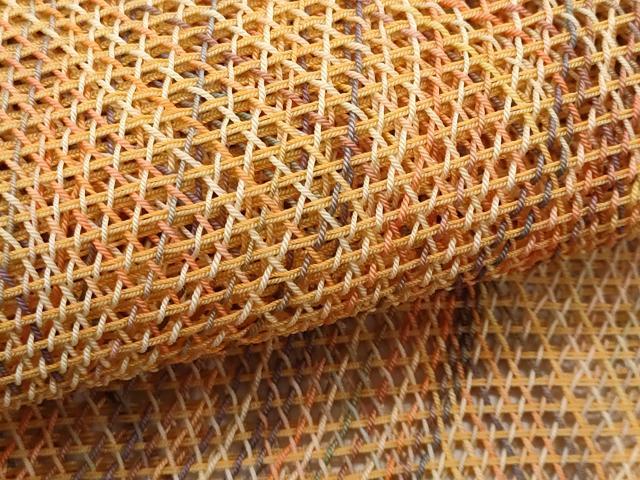 平和屋着物＊夏物　八寸名古屋帯　羅　霞文　正絹　逸品　CABJ4589fb