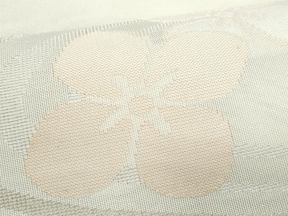 平和屋着物＊夏物　八寸名古屋帯　流水舞花文　正絹　逸品　CABJ4610fb