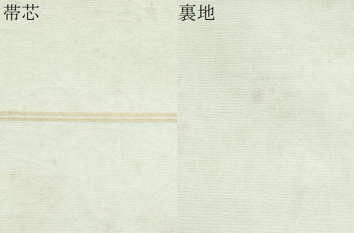 平和屋着物＊夏物　九寸名古屋帯　草花文　月　金糸　正絹　逸品　CABJ4641fb