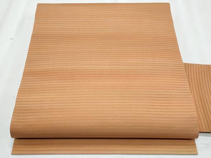 平和屋着物＊夏物　塩瀬　全通柄　九寸名古屋帯　霞文　正絹　逸品　CABJ4673fb