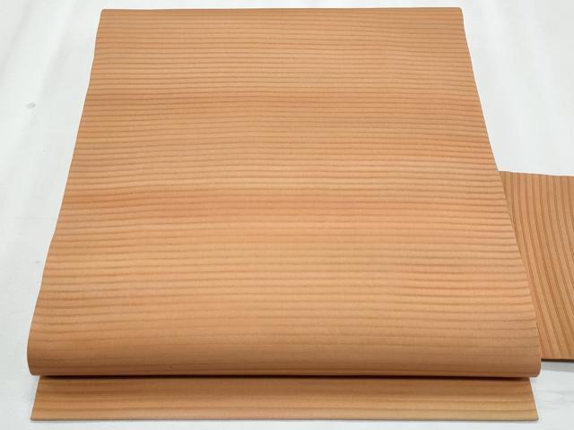 平和屋着物＊夏物　塩瀬　全通柄　九寸名古屋帯　霞文　正絹　逸品　CABJ4673fb