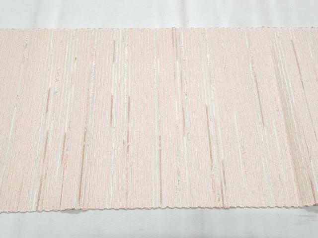 平和屋着物●八寸名古屋帯　紬地　霞文　正絹　逸品　CABJ4676fb