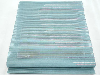 平和屋着物＊夏物　八寸名古屋帯　絽綴れ　横段文　正絹　逸品　CABJ4695fb