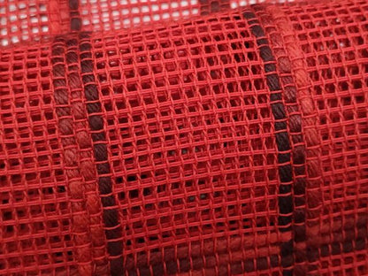 平和屋着物＊夏物　八寸名古屋帯　羅　格子柄　正絹　逸品　CABJ4723fb