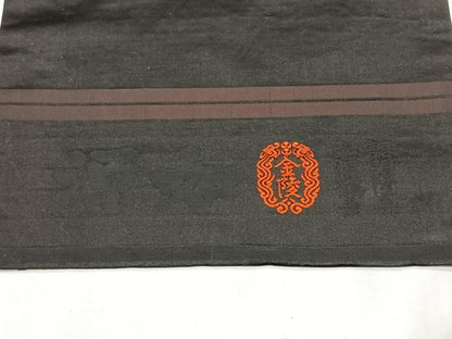 平和屋着物＊夏物　アンティーク　大正ロマン　丸帯　龍　正絹　逸品　CABJ4744fb
