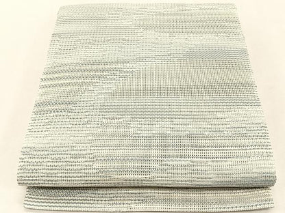 平和屋着物＊夏物　八寸名古屋帯　霞文　正絹　逸品　CABJ4747fb