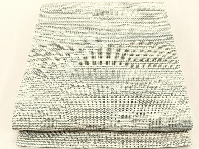 平和屋着物＊夏物　八寸名古屋帯　霞文　正絹　逸品　CABJ4747fb