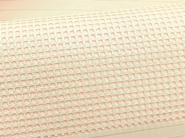 平和屋着物＊夏物　絽塩瀬　九寸名古屋帯　幾何学文様　正絹　逸品　CABJ4752fb