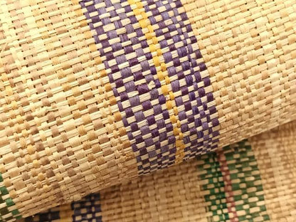 平和屋着物＊希少　夏物　アットゥシ織　オヒョウ　おひょう　アイヌ　八寸名古屋帯　間道　逸品　CABJ4763fb