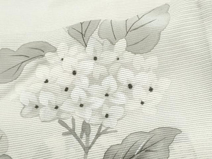 平和屋着物＊夏物　訪問着　絽　手描き　紫陽花　正絹　逸品　CABJ4811hy