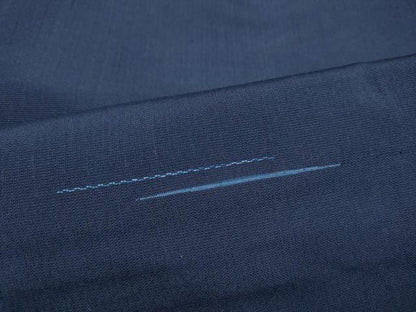 平和屋着物＊夏物　小紋　紗紬　霞文　正絹　逸品　CABJ4812hy