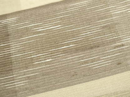平和屋着物＊夏物　紗紬　市松霞文　正絹　逸品　CABJ4832hy