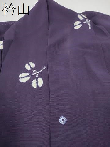 平和屋着物＊夏物　小紋　絽　総絞り　枝葉文　正絹　逸品　CABJ4834hy