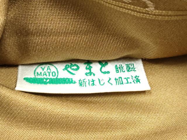 平和屋着物●こむさでもーど・COMME CA DU MODE　六通柄袋帯　唐織　花唐草文　やまと誂製　正絹　逸品　CABJ4840hy