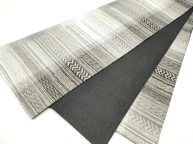 平和屋着物●全通柄袋帯　本泥染　虹彩　金糸　ますいわ屋扱い　虹彩　正絹　逸品　CABJ4880hy