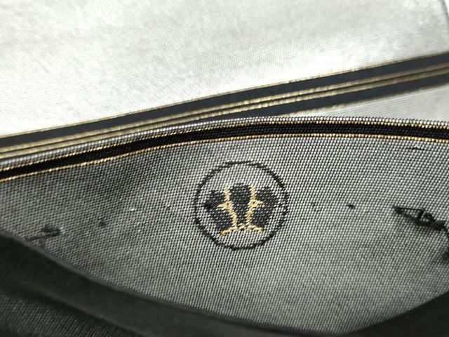 平和屋着物●西陣最高峰・北尾織物匠　六通柄袋帯　唐織　慶長寿菱文　金糸　正絹　逸品　CABJ4908hy