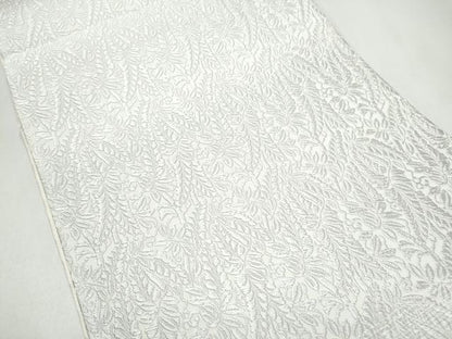 平和屋着物●六通柄袋帯　唐織　草花文　ますいわ屋扱い　正絹　逸品　CABJ4914hy