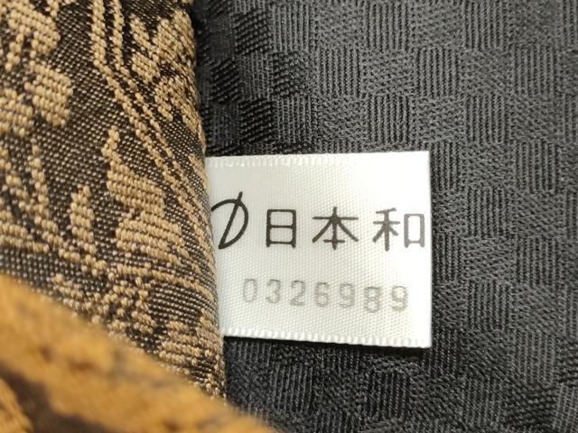 平和屋着物●全通柄袋帯　名物裂間道　正絹　逸品　CABJ4929hy