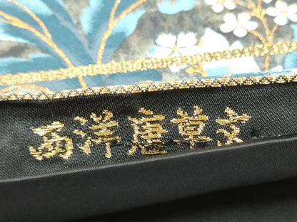平和屋着物●六通柄袋帯　西洋唐草文　金銀糸　引箔　正絹　逸品　CABJ4937hy