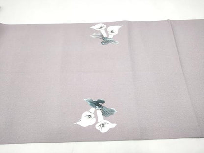 平和屋着物●立体友禅作家　涌波紅彩　両面　太鼓柄袋帯　カラー　正絹　逸品　CABJ4944hy
