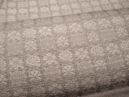 平和屋着物●両面　六通柄袋帯　いちご錦　菊　金糸　鈴乃屋扱い　正絹　逸品　CABJ4957hy