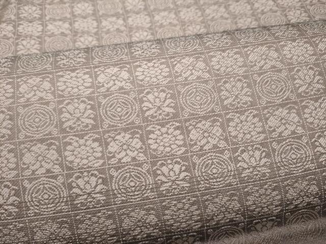 平和屋着物●両面　六通柄袋帯　いちご錦　菊　金糸　鈴乃屋扱い　正絹　逸品　CABJ4957hy