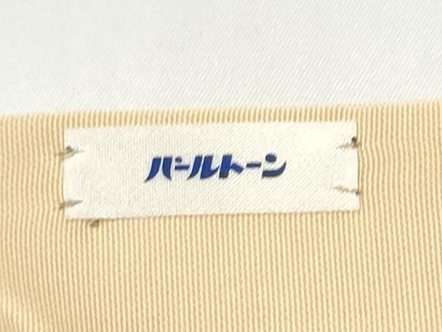 平和屋着物●本加賀友禅作家　釜谷一二　塩瀬　九寸名古屋帯　ろうけつ染　枝花文　正絹　逸品　CABJ4982hy