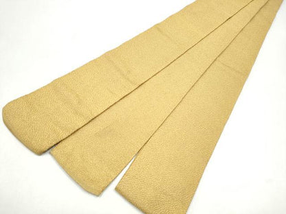 平和屋着物●男性　角帯　紬地　霞文　正絹　逸品　CABJ5008hy