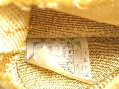 平和屋着物●男性　角帯　紬地　霞文　正絹　逸品　CABJ5008hy