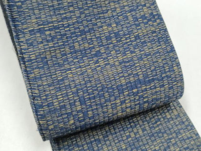 平和屋着物●男性　本場筑前博多織　角帯　霞文　正絹　逸品　CABJ5011hy