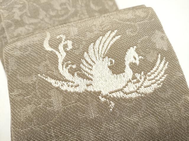 平和屋着物●男性　角帯　鳳凰　CABJ5012hy