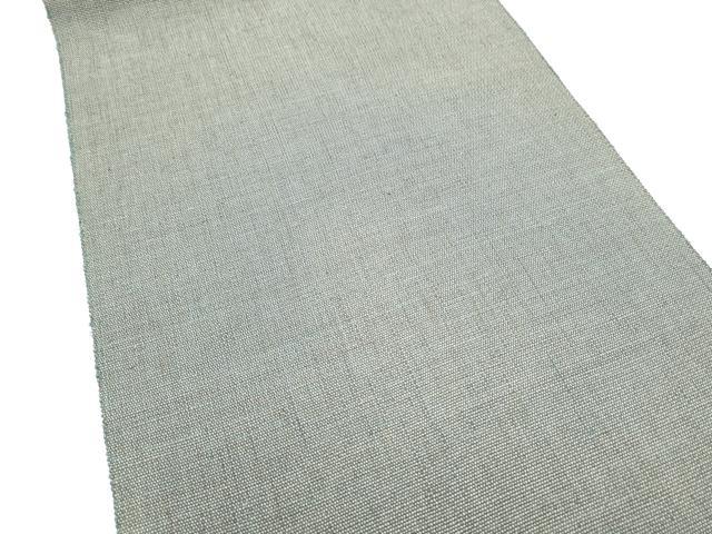 平和屋着物●八寸名古屋帯　置賜紬　草木染　みちのく樹　斎英織物　証紙付き　上代60万　証紙付き　正絹　逸品　CABJ5034hy