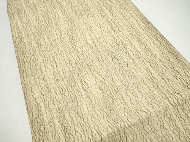 平和屋着物●両面　全通柄袋帯　組織　彩文寿　証紙付き　正絹　逸品　CABJ5060hy