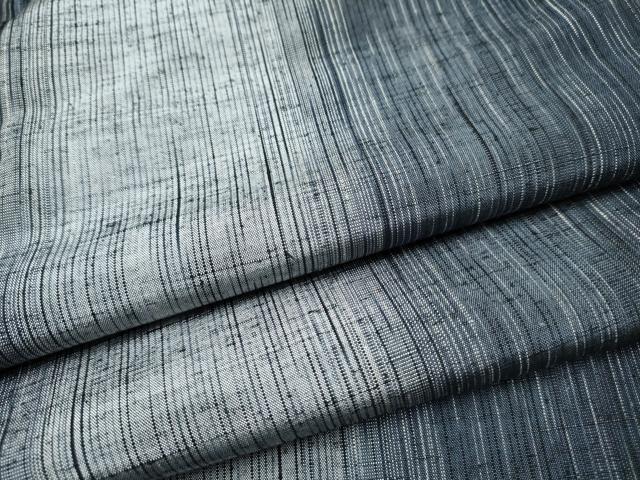 平和屋着物●上質な紬　霞文　正絹　逸品　CABJ5073hy