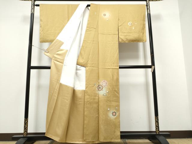 平和屋着物●訪問着　螺鈿　正倉院花文　蛍暈し　金銀彩　正絹　逸品　未使用　CABJ5088hy
