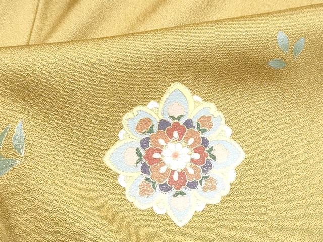 平和屋着物●訪問着　螺鈿　正倉院花文　蛍暈し　金銀彩　正絹　逸品　未使用　CABJ5088hy